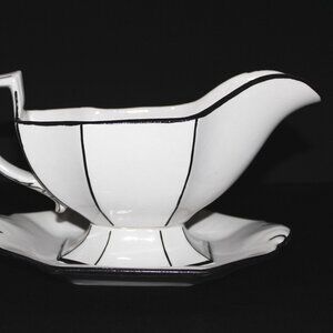 Antique German Gravy Boat | Steingutfabrik Witteburg